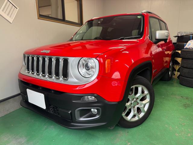 ジープ・レネゲード リミテッド　黒革パワーシート＆ヒーター　ハンドルヒーター　前後ドラレコ　レーンキープ　ブラインドスポット　シートヒーター　バックカメラ　ＥＴＣ　リアパークセンサー（2枚目）