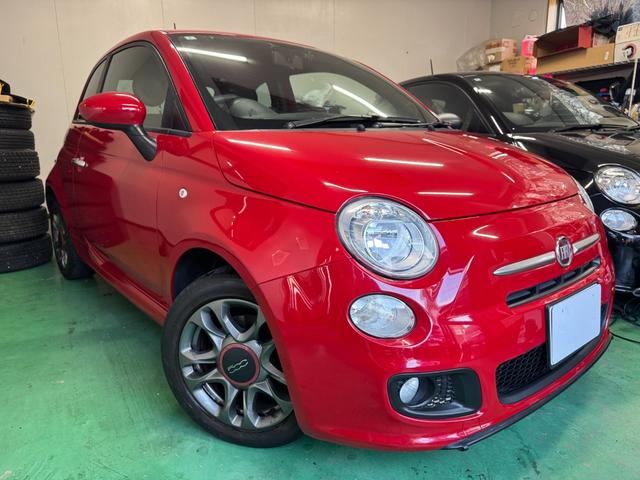 ５００Ｓ ツインエア　２ＤＩＮナビ＆フルセグ地デジ　ＥＴＣ　ドラレコ　専用デザインスポーツシート　専用前後バンパー＆１５ＡＷ　ルーフスポイラー　アイドルストップ　記録簿（5枚目）