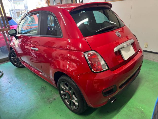 ５００Ｓ ツインエア　２ＤＩＮナビ＆フルセグ地デジ　ＥＴＣ　ドラレコ　専用デザインスポーツシート　専用前後バンパー＆１５ＡＷ　ルーフスポイラー　アイドルストップ　記録簿（8枚目）