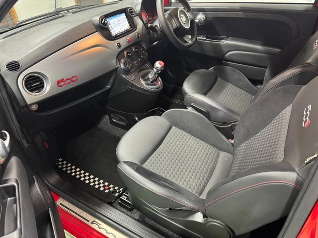 ５００Ｓ ツインエア　２ＤＩＮナビ＆フルセグ地デジ　ＥＴＣ　ドラレコ　専用デザインスポーツシート　専用前後バンパー＆１５ＡＷ　ルーフスポイラー　アイドルストップ　記録簿（28枚目）