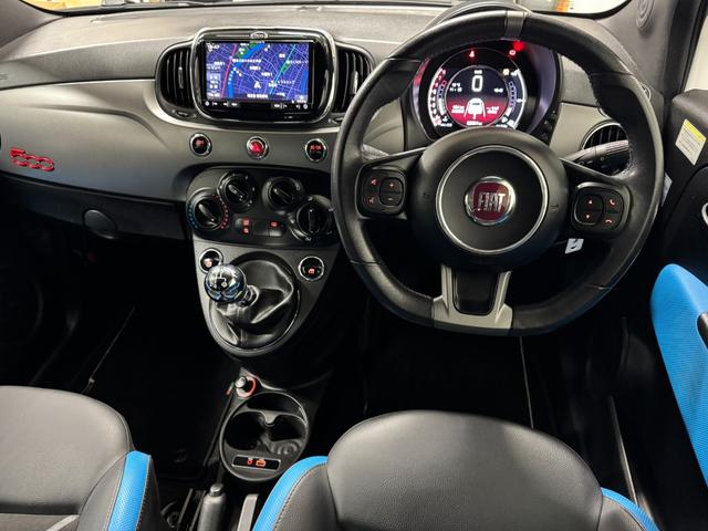 ５００Ｓ ベースグレード　２ＤＩＮナビ＆フルセグ地デジ　ＥＴＣ　専用デザインスポーツシート　専用前後バンパー＆１５ＡＷ　ルーフスポイラー　アイドルストップ　記録簿（30枚目）