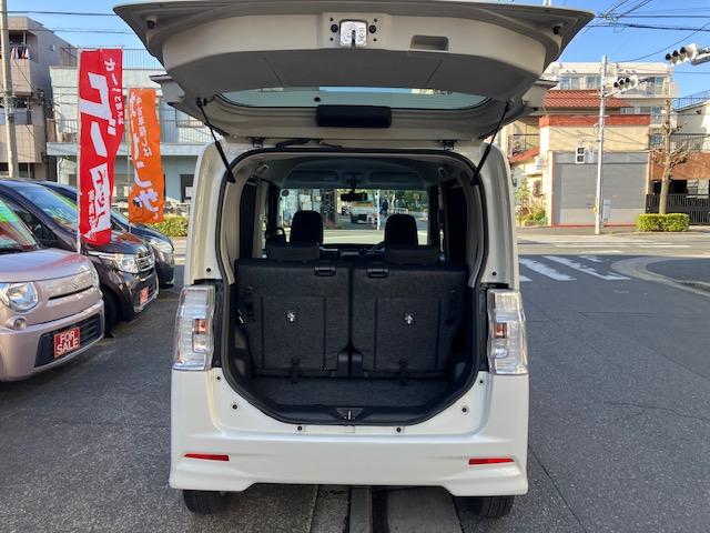 タント カスタムＸ　スマートセレクションＳＡ　ナビ　地デジＴＶ　ＬＥＤライト　ＤＶＤ再生　ＣＤ　ＳＤ　ＵＳＢ　ｉＰｏｄ　ＥＴＣ　新車保証書　車両取扱説明書　禁煙車　スマートキー　パワースライドドア（22枚目）