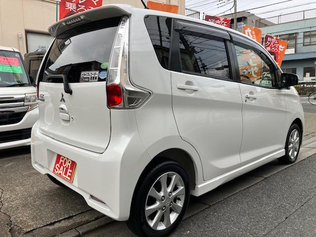 eKカスタム G ナビ フルセグTV Bカメラ 前後ドライブレコーダー ETC HIDライト DVD SD CD iPod USB 禁煙車 車両取扱説明書 ナビ取扱説明書 新車保証書(8枚目)