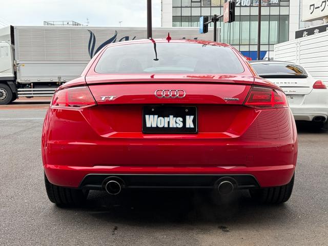 ＴＴクーペ ２．０ＴＦＳＩ　クワトロ　バーチャルコックピット　純正ナビ　フルセグＴＶ　１９インチＡＷ　ドラレコＦ／Ｒ　Ｂカメラ　クルコン　ＬＥＤヘッドライト　ＥＴＣ　ＢＳＭ　障害物センサー　スマートキー　スペアキー　車検Ｒ９年３月（2枚目）