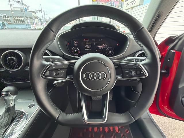 ＴＴクーペ ２．０ＴＦＳＩ　クワトロ　バーチャルコックピット　純正ナビ　フルセグＴＶ　１９インチＡＷ　ドラレコＦ／Ｒ　Ｂカメラ　クルコン　ＬＥＤヘッドライト　ＥＴＣ　ＢＳＭ　障害物センサー　スマートキー　スペアキー　車検Ｒ９年３月（26枚目）