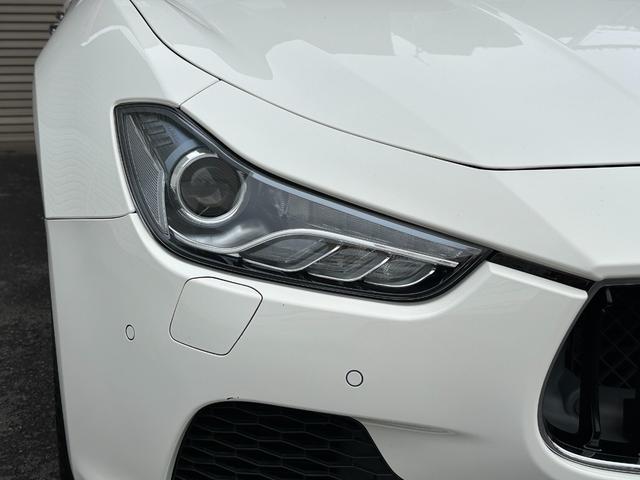 ギブリ S 左H サンルーフ ナビ フルセグTV レザーシート ETC クルーズコントロール HIDヘッドライト 障害物センサー スマートキー スペアキー レーダー探知機 パワーシート(16枚目)