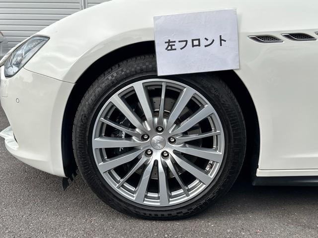 ギブリ S 左H サンルーフ ナビ フルセグTV レザーシート ETC クルーズコントロール HIDヘッドライト 障害物センサー スマートキー スペアキー レーダー探知機 パワーシート(65枚目)