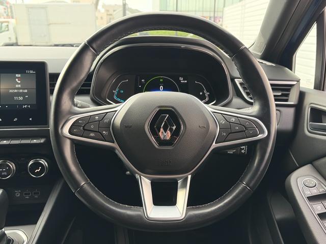 ルーテシア E-テックハイブリッド ディスプレイオーディオ Bカメラ ACC LEDヘッドライト シートヒーター ステアリングヒーター CarPlay 車検R9年7月まで 障害物センサー ブラインドスポットモニター スペアキー(27枚目)