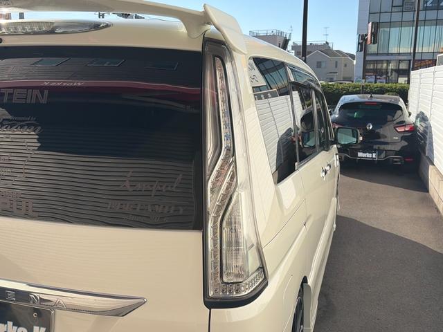 セレナ ライダー　ブラックライン　ＺＺ　Ｓ－ハイブリッド　１オーナー　後席モニター　全方位カメラ　ＥＴＣ　ドラレコＦ／Ｒ　ＴＥＩＮ車高調　社外マフラー　Ｐｉｖｏｔスロコン　両側電動スライドドア　シートヒーター　ＬＥＤヘッドライト　スマートキー　スペアキー（20枚目）