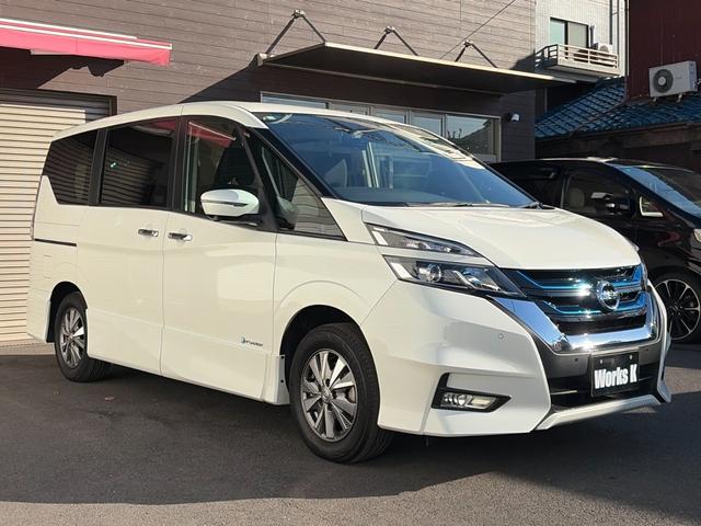 セレナ ｅ－パワー　ハイウェイスターＶ　１オーナー　純正ナビ　フルセグ　プロパイロット　全方位カメラ　シートヒーター　ＬＥＤヘッドライト　両側パワースライド　ドラレコ　デジタルインナーミラー　ステアリングヒーター　スマートキー　スペアキー（5枚目）