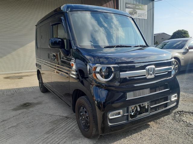 Ｎ－ＶＡＮ＋スタイル ファン　１年走行無制限保証　両側スライドドア　アイドリングストップ　ブレーキサポート　レーン逸脱警告　プッシュスタート　スマートキー２個　純正ナビ　Ｂｌｕｅｔｏｏｔｈ　バックカメラ　ＥＴＣ　ＬＥＤオートライト（3枚目）