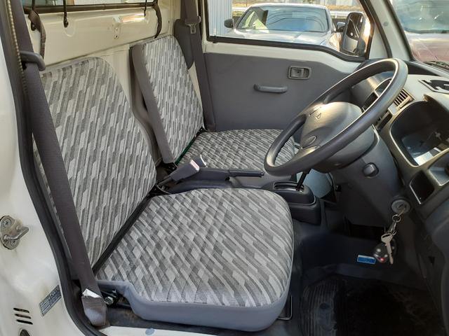 ハイゼットトラック エアコン・パワステ　スペシャル　３方開　パワーステアリング　エアコン　純正ラジオ　ドアバイザー　荷台マット　社外キーレス　スペアキー２本　取説　メンテナンスノート（11枚目）