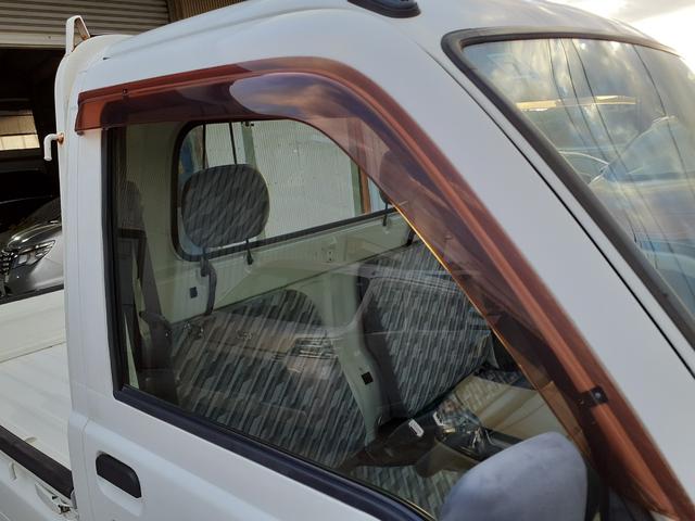 ハイゼットトラック エアコン・パワステ　スペシャル　３方開　パワーステアリング　エアコン　純正ラジオ　ドアバイザー　荷台マット　社外キーレス　スペアキー２本　取説　メンテナンスノート（33枚目）