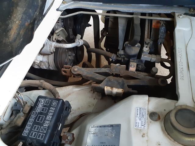 ハイゼットトラック エアコン・パワステ　スペシャル　３方開　パワーステアリング　エアコン　純正ラジオ　ドアバイザー　荷台マット　社外キーレス　スペアキー２本　取説　メンテナンスノート（37枚目）