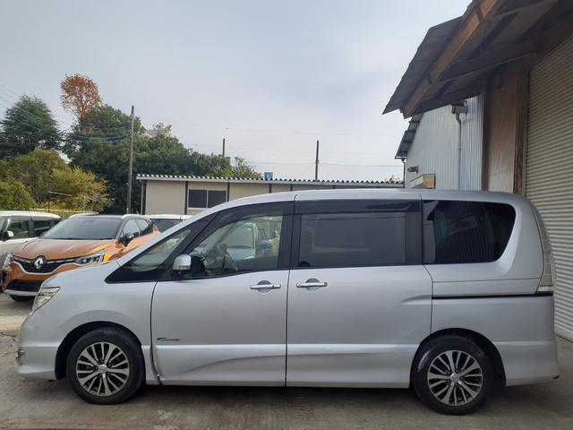 セレナ ハイウェイスターS-HVアドバンスドセーフティパック 1年走行無制限保障 左側パワースライドドアアイドリングストップ ブレーキサポート レーン逸脱警告 純正ナビ フリップダウンモニター フルセグ USB Bluetooth アラウンドビュー ETC(8枚目)