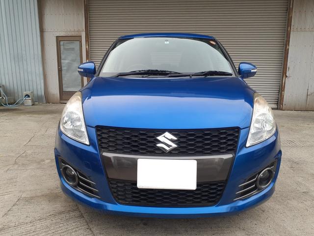 スイフトスポーツ ベースグレード 1年走行無制限保障 ワンオーナー車 ナビ フルセグ Bluetooth ETC クルコン パドルシフト フォグランプ フルオートエアコン プッシュスタート スマートキー2個 純正17インチAW(2枚目)