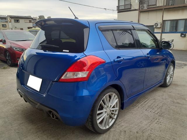 スイフトスポーツ ベースグレード 1年走行無制限保障 ワンオーナー車 ナビ フルセグ Bluetooth ETC クルコン パドルシフト フォグランプ フルオートエアコン プッシュスタート スマートキー2個 純正17インチAW(6枚目)