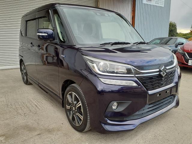 ソリオバンディット ハイブリッドＭＶ　１年走行無制限保障　左側パワースライドドア　アイドリングストップ　ブレーキサポート　レーン逸脱警告　純正ナビ　フルセグ　ＵＳＢ　Ｂｌｕｅｔｏｏｔｈ　アラウンドビュー　ビルトインＥＴＣ　前後ドラレコ（3枚目）