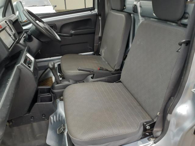 ハイゼットトラック スタンダード　１年走行無制限保障　３方開　社外ナビ　１セグ　ＣＤ　ＵＳＢ　ＡＵＸ　エアバック　ドアバイザー　レベライザー　スペアキー（11枚目）