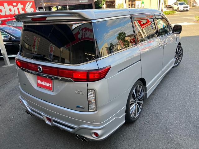 エルグランド ハイウェイスター 本革Hシート インパルフルエアロ インパルマフラー インパル20inアルミ 車高調 リアモニター 両側パワースライドドア Bluetooth アラウンドビューモニター(8枚目)