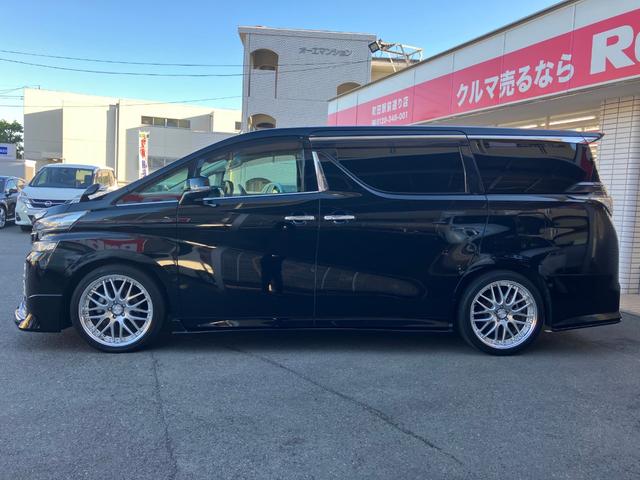 ヴェルファイア ２．４Ｚ　Ｇエディション　デリスタエアロ　　ＷＯＲＫ２０インチアルミ　ＡＬＰＩＮＥ１１型ナビ　ＥＴＣ　フルセグＴＶ　バックカメラ　ＬＥＤヘッドライト　両側電動スライドドア　パワーバックドア（5枚目）