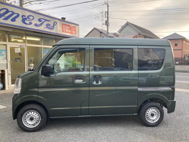 クリッパーバン 660DXハイルーフ 登録済未使用車 キーレス(スペアキー有) エマージェンシーブレーキ リアセンサー 車線逸脱防止支援システム EBD付ABS 横滑り防止 運転席&助手席エアバッグ 前席パワーウインドウ AM/FMラジオ(4枚目)