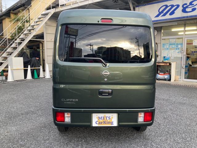 クリッパーバン 660DXハイルーフ 登録済未使用車 キーレス(スペアキー有) エマージェンシーブレーキ リアセンサー 車線逸脱防止支援システム EBD付ABS 横滑り防止 運転席&助手席エアバッグ 前席パワーウインドウ AM/FMラジオ(8枚目)