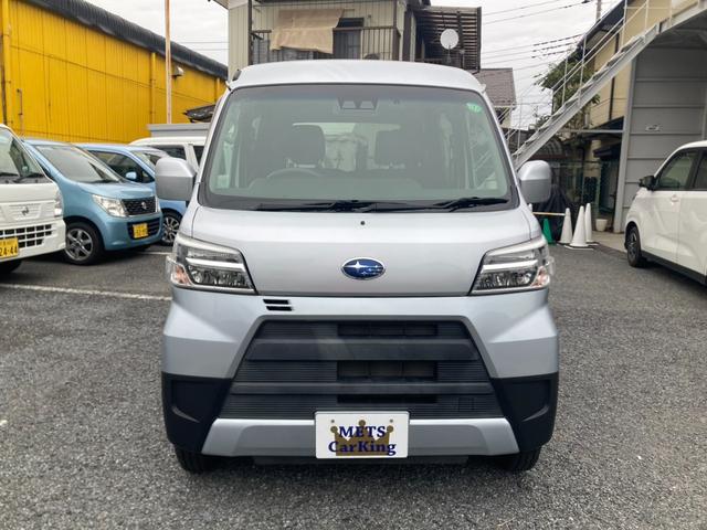 サンバーバン VCスマートアシスト 4WD 禁煙車 ワンオーナー車 LEDヘッドライト キーレス オーバーヘッドシェルフ プライバシーガラス リアヒーター 電動格納ミラー コーナーセンサー(リア) ドライブレコーダー(3枚目)