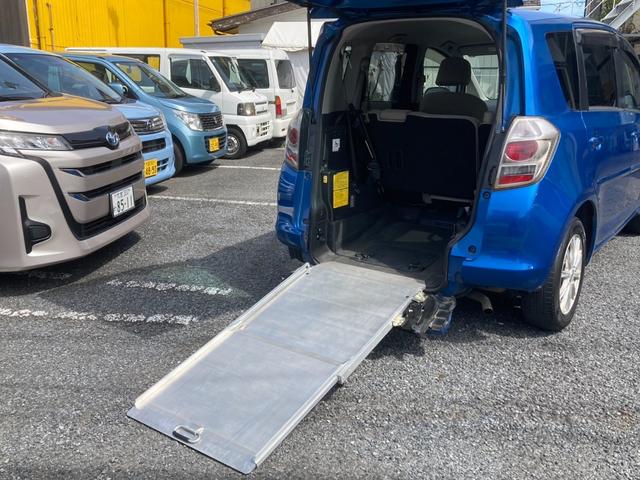 ラクティス Gウェルキャブ車 車いす仕様車 スロープタイプ タイプ1 助手席側リヤシート付(3枚目)