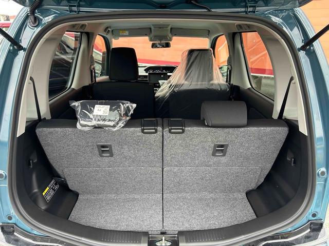 ワゴンＲカスタムＺ ハイブリッドＺＸ　届出済未使車　クリアランスソナー　オートクルーズコントロール　レーンアシスト　衝突被害軽減システム　ＬＥＤヘッドランプ　スマートキー　アイドリングストップ　電動格納ミラー　シートヒーター　ベンチシート（25枚目）