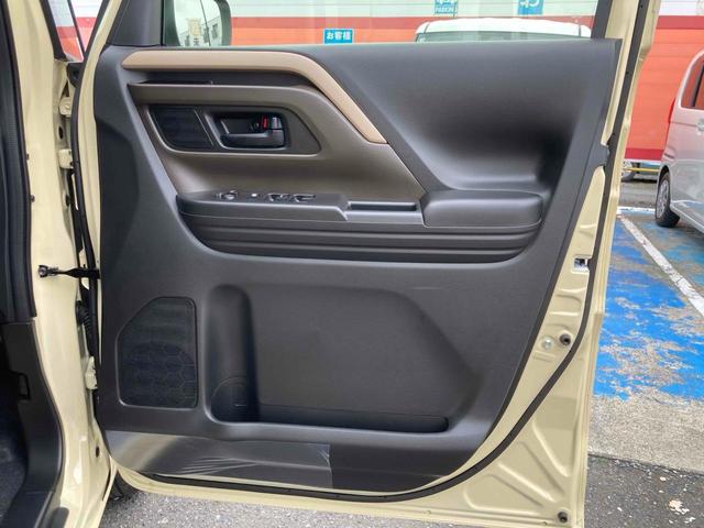 スペーシア ハイブリッドＸ　新車未登録　両側電動スライドドア　クリアランスソナー　レーンアシスト　衝突被害軽減システム　ＬＥＤヘッドランプ　スマートキー　アイドリングストップ　電動格納ミラー　シートヒーター　ベンチシート（36枚目）