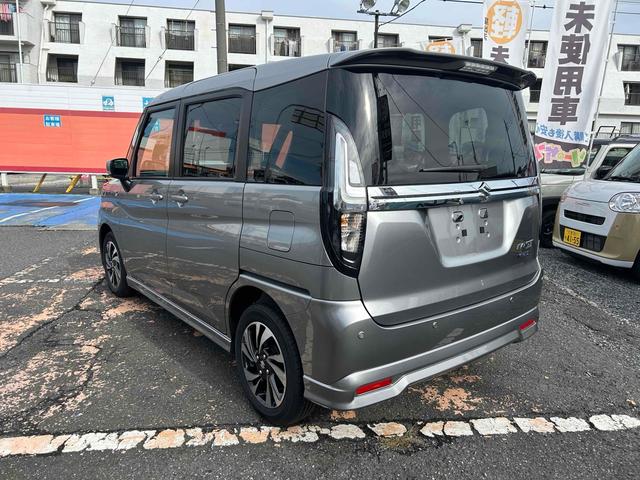 ソリオバンディット ハイブリッドＭＶ　クリアランスソナー　オートクルーズコントロール　レーンアシスト　衝突被害軽減システム　両側電動スライドドア　オートライト　ＬＥＤヘッドランプ　スマートキー　アイドリングストップ　電動格納ミラー（17枚目）