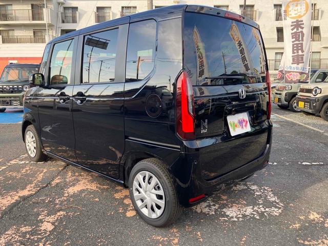 N-BOX ベースグレード 届出済未使用車 バックカメラ 両側スライド・片側電動 オートクルーズコントロール レーンアシスト スマートキー アイドリングストップ 電動格納ミラー シートヒーター CVT ESC チップアップシート(17枚目)