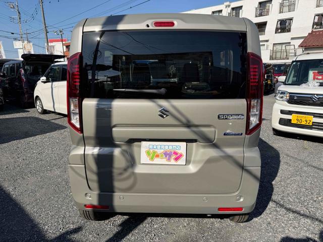 スペーシア ハイブリッドＸ　全周囲カメラ　両側電動スライドドア　ナビ　ＴＶ　クリアランスソナー　レーンアシスト　衝突被害軽減システム　オートライト　ＬＥＤヘッドランプ　スマートキー　アイドリングストップ　電動格納ミラー（16枚目）