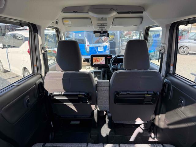 スペーシア ハイブリッドＸ　全周囲カメラ　両側電動スライドドア　ナビ　ＴＶ　クリアランスソナー　レーンアシスト　衝突被害軽減システム　オートライト　ＬＥＤヘッドランプ　スマートキー　アイドリングストップ　電動格納ミラー（41枚目）