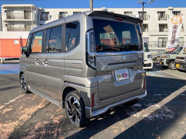 スペーシアカスタム ハイブリッドＸＳ　新車未登録　両側電動スライドドア　クリアランスソナー　オートクルーズコントロール　レーンアシスト　衝突被害軽減システム　ＬＥＤヘッドランプ　スマートキー　アイドリングストップ　電動格納ミラー（18枚目）