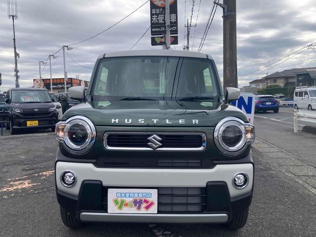 ハスラー ハイブリッドＸ　新車未登録　クリアランスソナー　オートクルーズコントロール　レーンアシスト　衝突被害軽減システム　ＬＥＤヘッドランプ　スマートキー　アイドリングストップ　電動格納ミラー　シートヒーター　ＣＶＴ（14枚目）