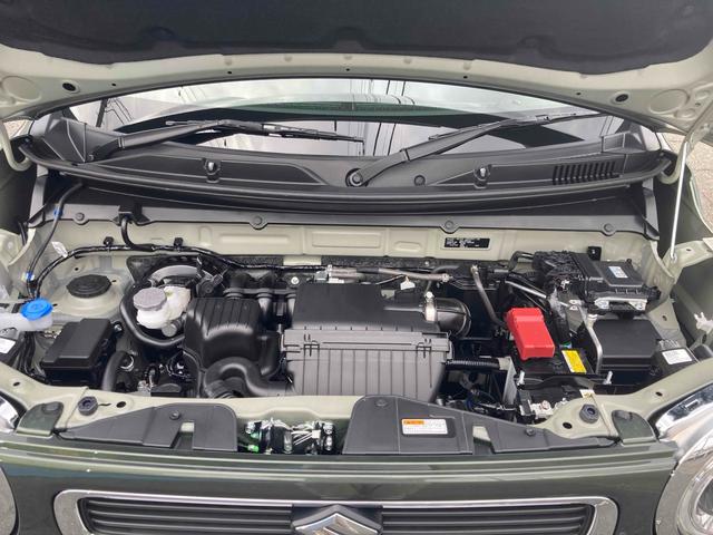 ハスラー ハイブリッドＸ　新車未登録　クリアランスソナー　オートクルーズコントロール　レーンアシスト　衝突被害軽減システム　ＬＥＤヘッドランプ　スマートキー　アイドリングストップ　電動格納ミラー　シートヒーター　ＣＶＴ（21枚目）