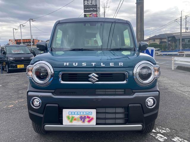 ハスラー ハイブリッドＸ　新車未登録　クリアランスソナー　オートクルーズコントロール　レーンアシスト　衝突被害軽減システム　ＬＥＤヘッドランプ　スマートキー　アイドリングストップ　電動格納ミラー　シートヒーター　ＣＶＴ（14枚目）