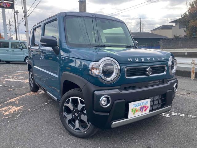 ハスラー ハイブリッドＸ　新車未登録　クリアランスソナー　オートクルーズコントロール　レーンアシスト　衝突被害軽減システム　ＬＥＤヘッドランプ　スマートキー　アイドリングストップ　電動格納ミラー　シートヒーター　ＣＶＴ（15枚目）