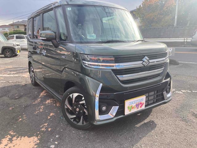 スペーシアカスタム ハイブリッドXS 届出済未使用車 両側電動スライドドア クリアランスソナー オートクルーズコントロール レーンアシスト 衝突被害軽減システム LEDヘッドランプ スマートキー アイドリングストップ 電動格納ミラー(16枚目)