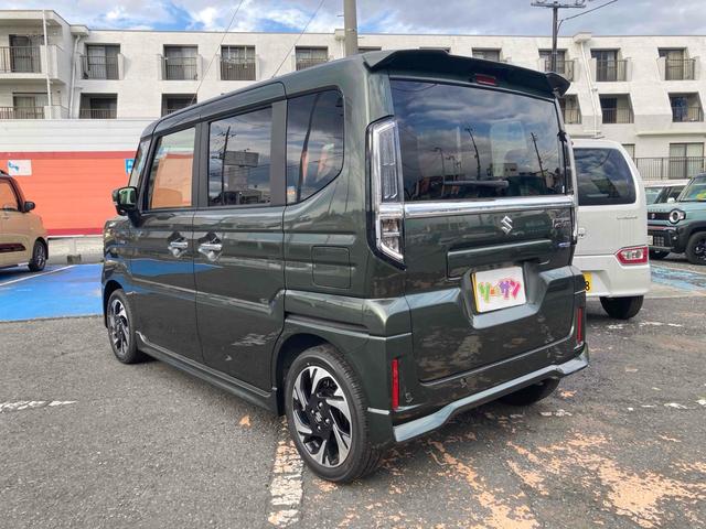 スペーシアカスタム ハイブリッドXS 届出済未使用車 両側電動スライドドア クリアランスソナー オートクルーズコントロール レーンアシスト 衝突被害軽減システム LEDヘッドランプ スマートキー アイドリングストップ 電動格納ミラー(18枚目)