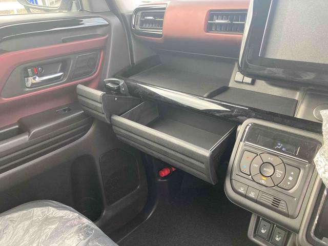 スペーシアカスタム ハイブリッドXS 届出済未使用車 両側電動スライドドア クリアランスソナー オートクルーズコントロール レーンアシスト 衝突被害軽減システム LEDヘッドランプ スマートキー アイドリングストップ 電動格納ミラー(48枚目)