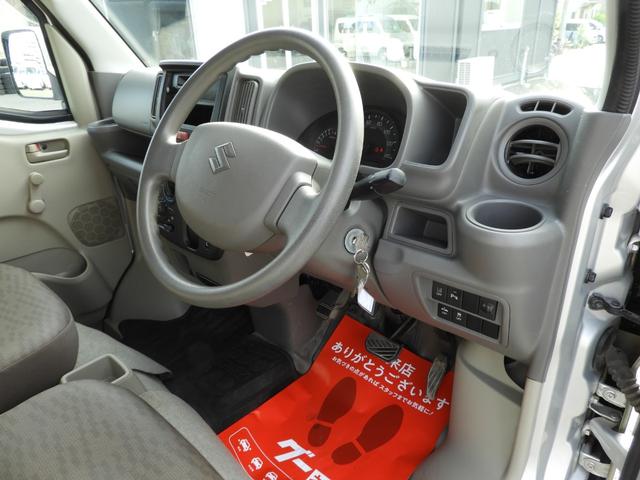 エブリイ ＰＡ　ハイルーフ　４速オートマ　衝突軽減ブレーキ　車線逸脱警報機能　障害物センサー　オートライト　オーバーヘッドシェルフ　除菌済（12枚目）