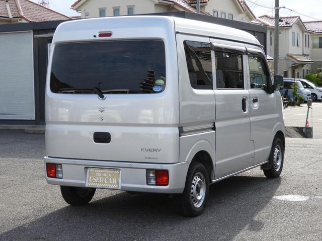 エブリイ ＰＡ　ハイルーフ　４速オートマ　衝突軽減ブレーキ　車線逸脱警報機能　障害物センサー　オートライト　オーバーヘッドシェルフ　除菌済（19枚目）