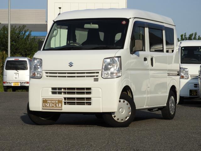 エブリイ 　福祉車両　車椅子スロープ　電動ウインチ　助手席側リアシート　４人乗り　リアヒーター　純正ナビ　地デジ　バックカメラ　キーレス　除菌済（4枚目）