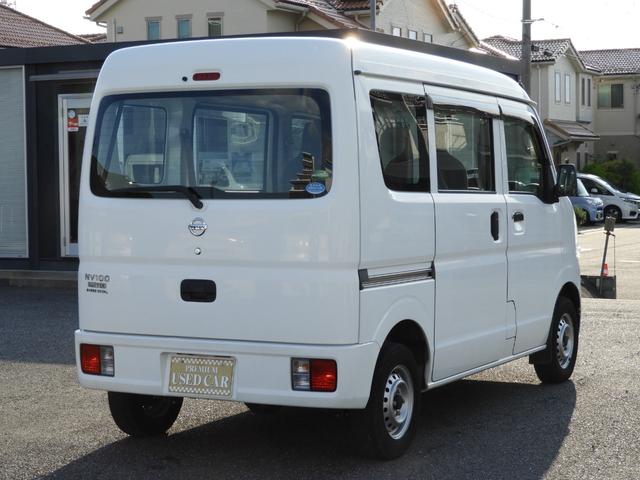 ＮＶ１００クリッパーバン ＤＸ　ハイルーフ　５ＡＧＳ車　２ｎｄ発進　両側スライドドア　ＥＴＣ　Ｗエアバッグ　ＡＢＳ　サイドバイザー　除菌済（19枚目）