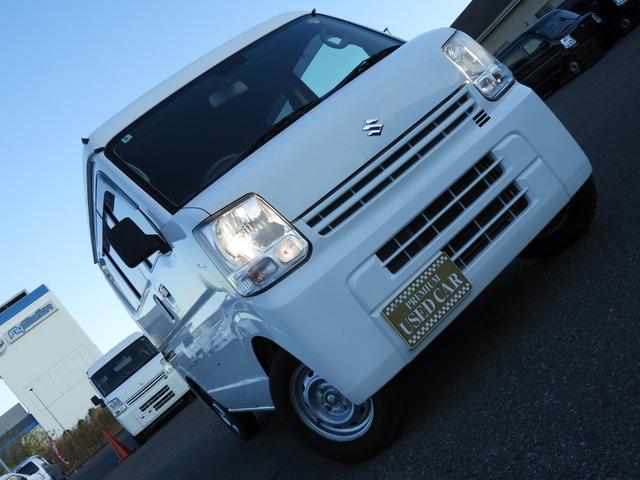 エブリイ PC ハイルーフ 4速オートマ 社外ナビ バックカメラ 衝突軽減ブレーキ オーバーヘッドシェルフ 除菌済(11枚目)