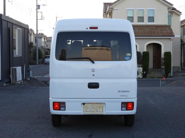 エブリイ PC ハイルーフ 4速オートマ 社外ナビ バックカメラ 衝突軽減ブレーキ オーバーヘッドシェルフ 除菌済(18枚目)