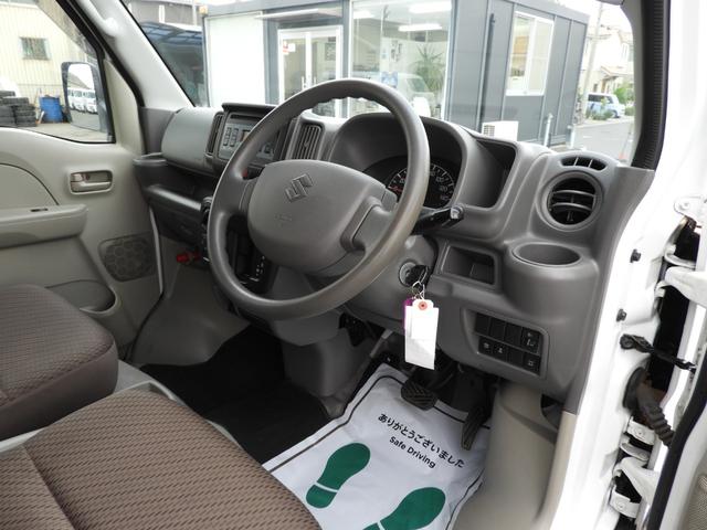 エブリイ PC ハイルーフ 5AGS車 キーレス 衝突軽減ブレーキ 両側スライドドア オーバーヘッドシェルフ CDデッキ 除菌済(16枚目)